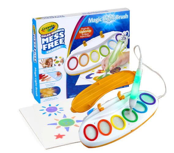 Crayola Color Wonder Magischer Leuchtpinsel (Ein Set)