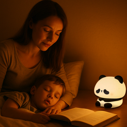 AOVI -LED Nachtlichter Niedliches Schaf Silikon Lampe