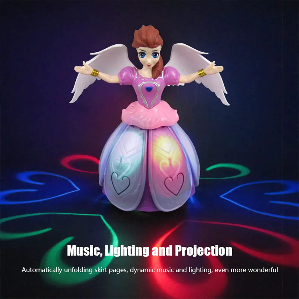 Electric Dancing Princess Toy with Lights and Music